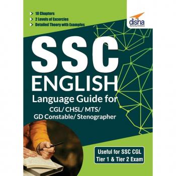 SSC English Language Guide for CGL/ CHSL/ MTS/ GD Constable/ Stenographer