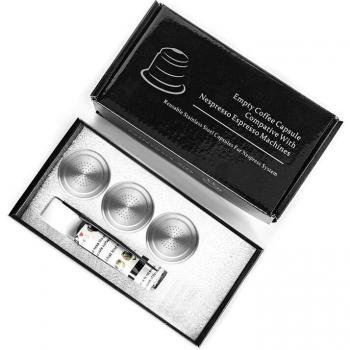 Taza Reusable con Agujero Estilo Nespresso