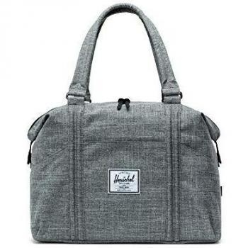 Herschel Totes Reisetasche Klassik Querstrichmuster Rabe 42 cm