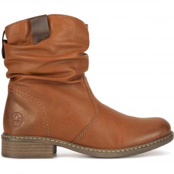 Braune Stiefeletten von Rieker Z4180-22