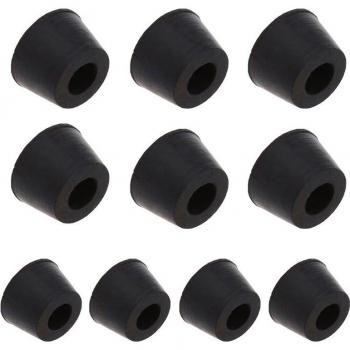 20 Pièces de Pieds en Caoutchouc pour Pare-chocs Antidérapants 17x10x14mm