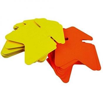 Set de 50 Stylos à Encre Fluorescente Jaune et Orange