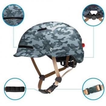CASCO PATIN SMART4U SH50U LED FRENO CAMUFLAJE