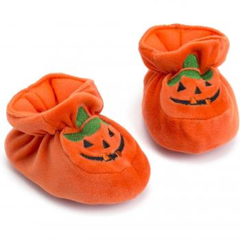 Autumn Winter Baby Pumpkin Soft Sole Crib Shoes 0-18 Months