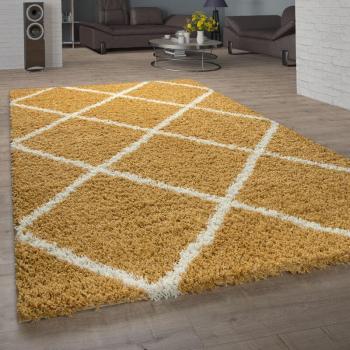 Shaggy Scandinavian Motif Lagon 80x150 cm