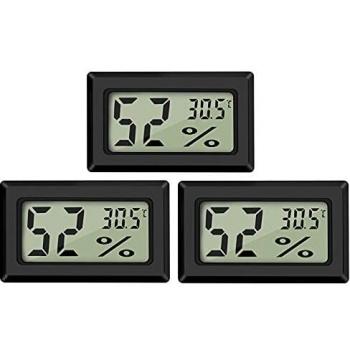 Thlevel 3PCS Misuratore Digitale di Umidità e Temperatura