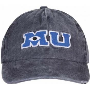 Casquette Université Monsters adulte unisexe, logo, taille unique, gris