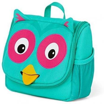 Affenzahn Kulturtasche Eule Türkis