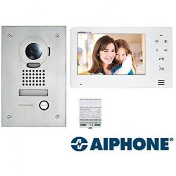 Aiphone Kit vidéo platine encastrée avec moniteur écran 7'