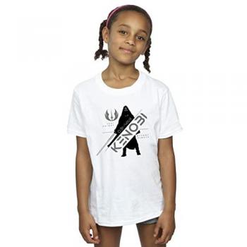 Meisjes T‑shirt Star Wars: Obi-Wan Kenobi Jedi Knight, katoen, 12–13