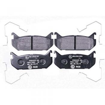 Set de plaquettes de frein HELLA 8DB 355 016‑711 (frein à disque)