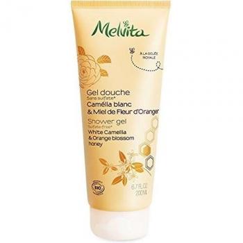 Gel Douche BIO enrichi en Huile de Camélia Blanc et Miel de Fleur d'Oranger