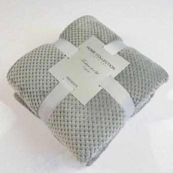180cm x 200cm Soft Coral Wool Blanket