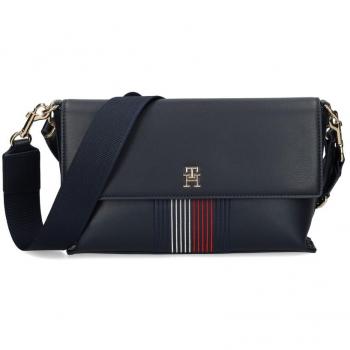 Tommy Hilfiger Blue Polyethylene Shoulder Bag with Strap