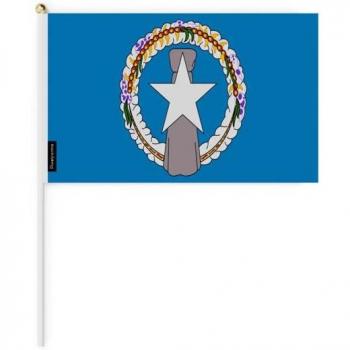 Kit de drapeaux mini Îles Mariannes du Nord – 100 exemplaires