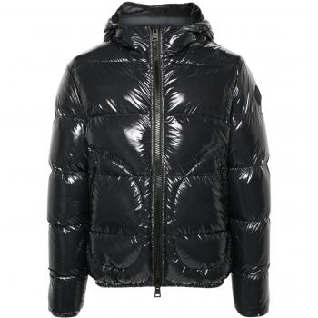 Herno Men's Grey Gloss Bomber Jacket | Size L
