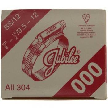 Jubilee Hose Clips S/S Size 000SS Pack of 1