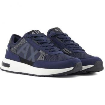 Armani Exchange Men's Navy/Black Trainers XUX090 XV276