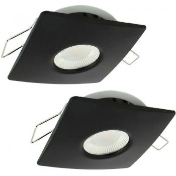 Faretti LED da Incasso 8W con Ghiera Nera