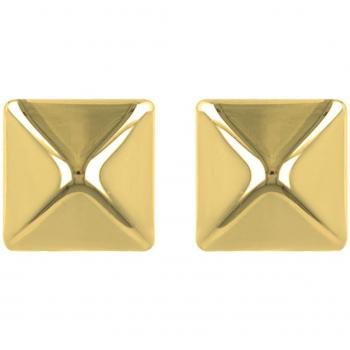 Elegant Gold Spiked Earrings