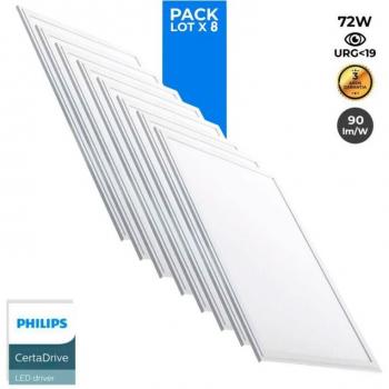 Philips 8-Piece Slim LED Einbaupaneele 120x60 cm mit 72 W Treiber – BARCELONA Edition