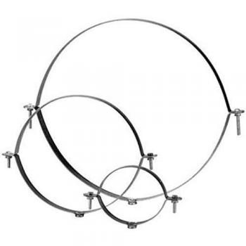 Collier De Fixation Isolé Diamètre 200 Mm Avec Filetage