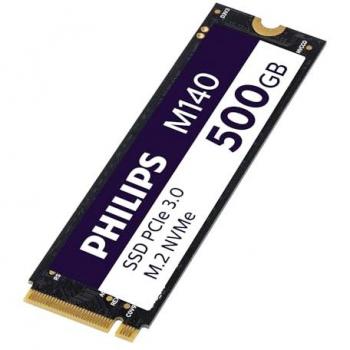 Disco Rápido Philips M140 500GB M.2 NVMe PCIe Gen 3 (3500/2800 W)