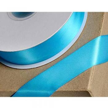 Turquoise 38 mm Club Green Satin Ribbon – 25 m Roll, 12.1 cm × 12.1 