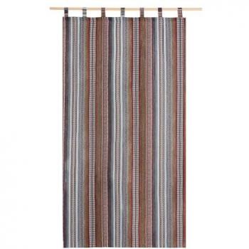 Puerta Exterior con Cortina Alpujarreña Nº21 – 140x260 cm, Modelo Rustica, Lanovenanube