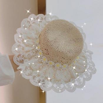 Capucha de Encaje Solar para Niñas