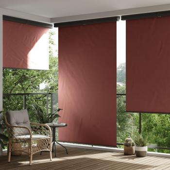Tenda di Protezione Laterale per Balcone 175x250 cm Marrone