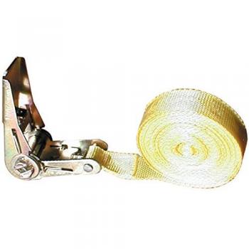 Sangle d'arrimage robuste 500 kg 25mm x 5m jaune