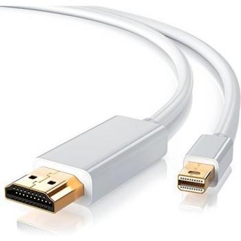 CSL – Cavo mini Displayport HDMI da 2 Metri di Alta qualitá – 2K – Certificat