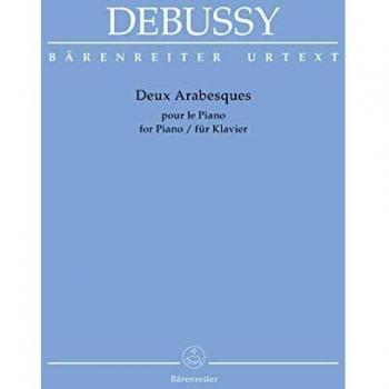 Deux Arabesques pour le Piano. Spielpartitur, Urtextausgabe. Mit Fingersätzen