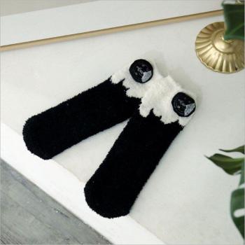 Women's Fruit Ice Cream Coral Fleece Socks