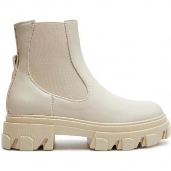 Elegante Stiefeletten ONLY Onltola-15 Écru