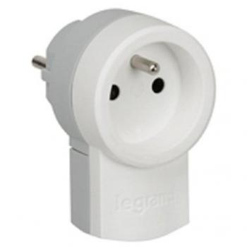 Legrand Stekker 16A Met Dubbele Functie Wit