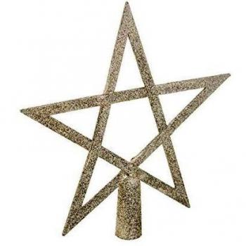 Stella scintillante 20 cm – Oro