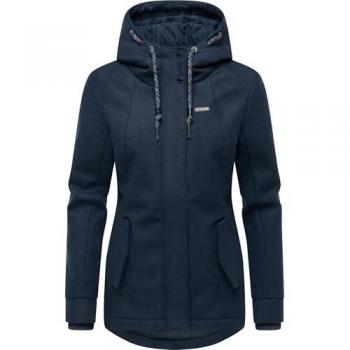 Ragwear Damen Jacke Monadde Felt YOUMODO L – Blaue Übergangslinie