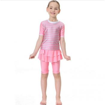 Kids' Muslim Tankini with Skirt