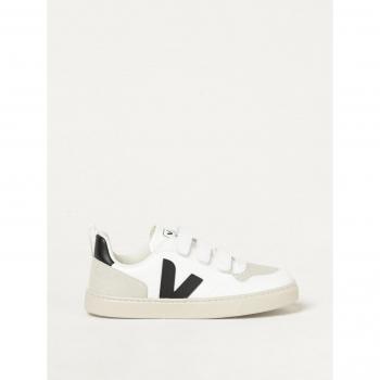 Veja V‑10 Baskets Basses en Cuir Blanc 30