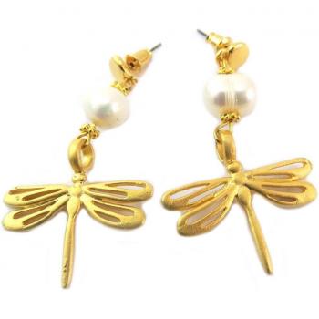 Elegant Dragonfly Earrings