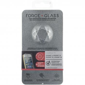 IPhone 5/5c/5s/SE Protéger écran – Force Glass Transparent en verre trempé