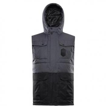 Gilet Hard Alpine Pro Grigio Scuro L