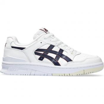 Sneaker ASICS EX89 Homme Cuir Blanc avec lacets
