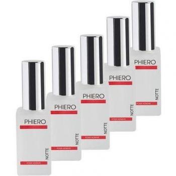 Phiero Ombre Charme – Pack 5 x 30 ml de parfums à phéromones masculines