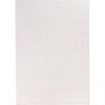 Tapis Bincia Crème Effet 3D 160x230