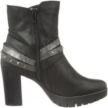Bruno banani Damen Stiefelette, Combat, Schwarz, 36 EU