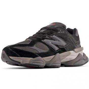 New Balance 9060 „Rain Cloud“ – Schwarz/Dunkelgrau – Größe 45,5 (Herren)