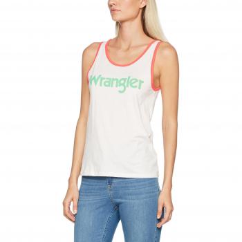 Débardeur Wrangler Retro Kabel Femme Rose (Rosewater LF)
